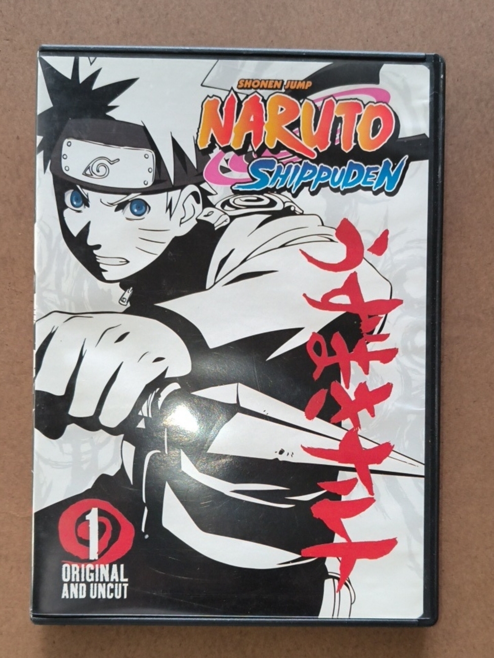 Naruto Shippuden DVD 2007 Original Uncut Episodes 1-4 English Subtitles